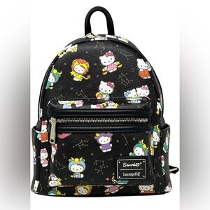 New Sanrio Hello Kitty Zodiac Loungefly Mini Backpack